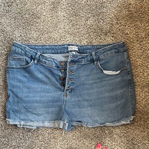 Ava & Viv Classic Blue Jean Shorts